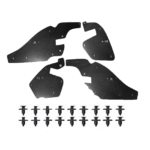 Комплект посиленого брудозахисту моторного відсіку з набором кліпс для Toyota Fortuner G2 (2015-т.ч.)