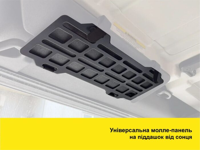 Універсальна Молле (Molle) панель на піддашок від сонця. Розмір 35x13 см - Зображення 2