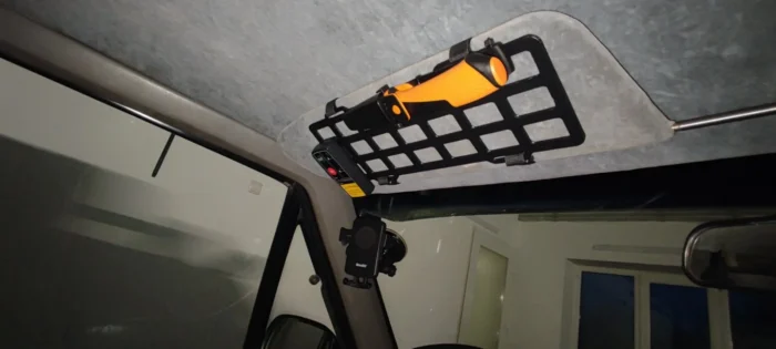Універсальна Молле (Molle) панель на піддашок від сонця. Розмір 35x13 см - Зображення 7