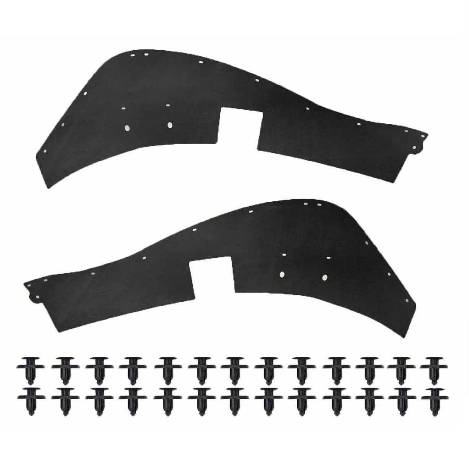 36d305bd-ef3a-47b7-878d-f0745b621485 Комплект посиленого брудозахисту моторного відсіку з набором кліпс для Toyota Land Cruiser 60 (1980-1992) - Зображення 1