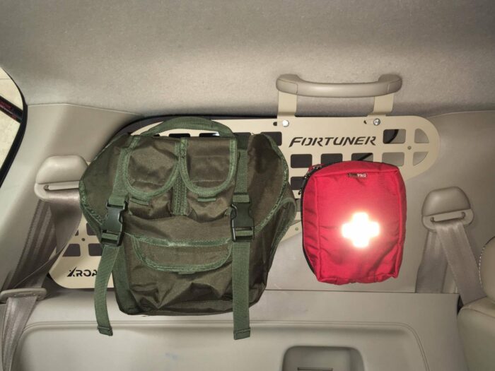 Модульна система зберігання Molle (Молле) для вікон багажника Toyota Fortuner G1 (2005-2015) - Зображення 9