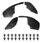 Комплект посиленого брудозахисту моторного відсіку з набором кліпс для Mitsubishi Pajero Sport G2 (2008-2014)