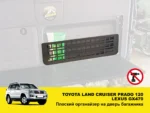 Органайзер молле на двері багажника Toyota Land Cruiser Prado 120 / Lexus GX470 - Зображення 2