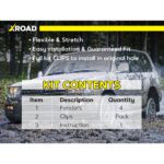 Комплект посиленого брудозахисту моторного відсіку з набором кліпс для Toyota Land Cruiser 105 (1997-2008) - Зображення 3