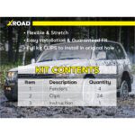 Комплект посиленого брудозахисту моторного відсіку з набором кліпс для Toyota Land Cruiser 100 - Зображення 4