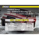 Комплект посиленого брудозахисту моторного відсіку з набором кліпс для Toyota Land Cruiser 80 - Зображення 3