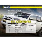 Комплект посиленого брудозахисту моторного відсіку з набором кліпс для Toyota Fortuner G2 (2015-т.ч.) - Зображення 3