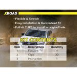 Комплект посиленого брудозахисту моторного відсіку з набором кліпс для Toyota Hilux G8 (2015-т.ч.) - Зображення 4