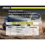 Комплект посиленого брудозахисту моторного відсіку з набором кліпс для Mitsubishi Pajero Sport G3 (2014-т.ч.) - Зображення 4