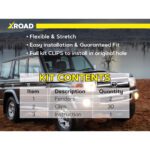 Комплект посиленого брудозахисту моторного відсіку з набором кліпс для Toyota Land Cruiser 70 (1997-т.ч.) - Зображення 3