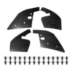 Комплект посиленого брудозахисту моторного відсіку з набором кліпс для Toyota Hilux G7 (2004-2014)