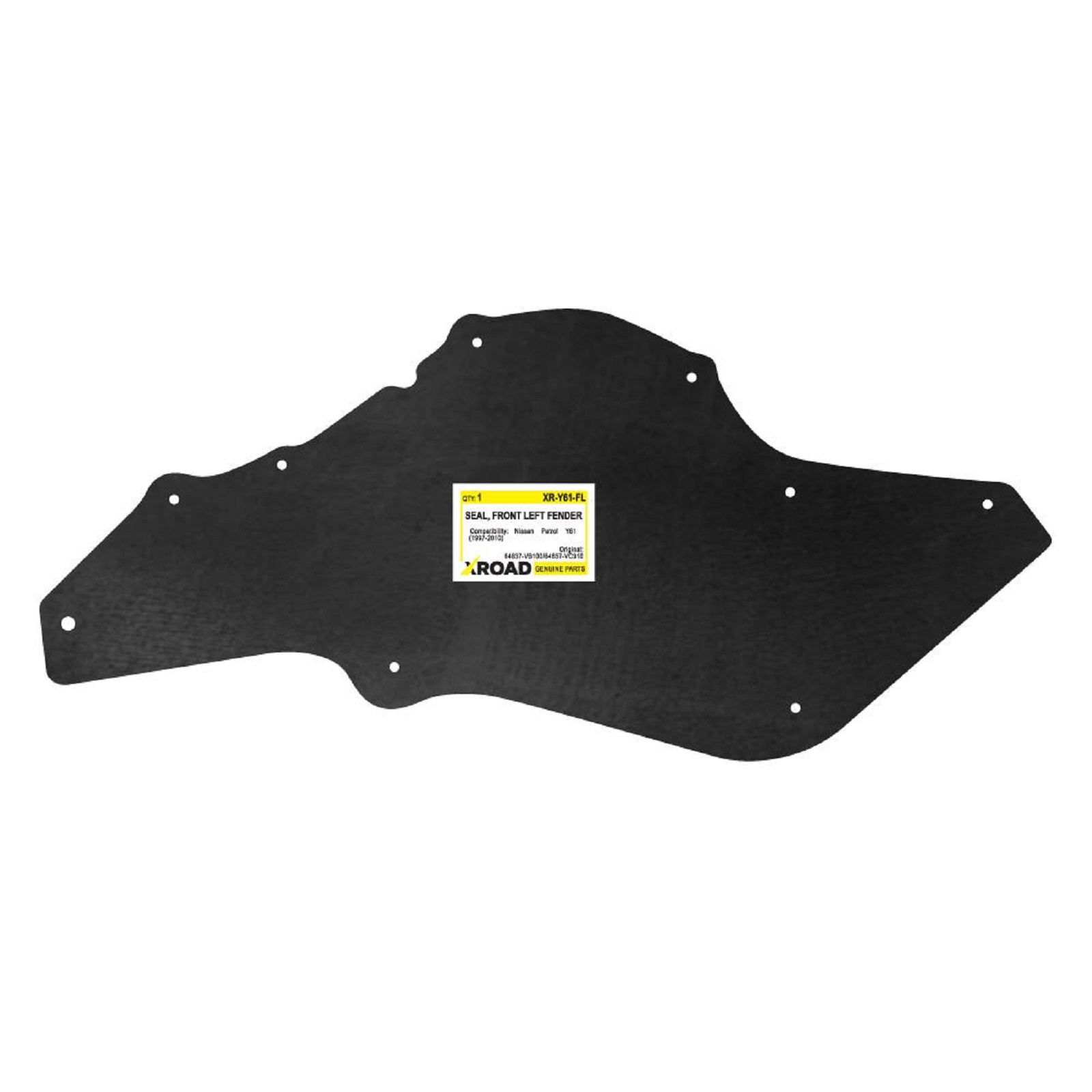 f3324fa7-190a-4cae-98a3-d69902434ac7 Пильник моторного відсіку передня ліва частина для Nissan Patrol Y61 (1997-2010) - Зображення 1