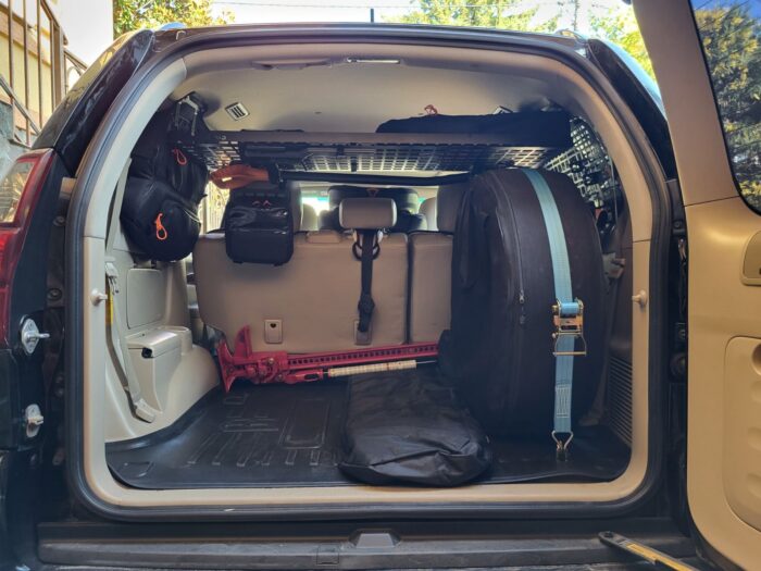 Кронштейн запасного колеса в багажник Toyota Land Cruiser Prado 120, Lexus GX470 - Зображення 6