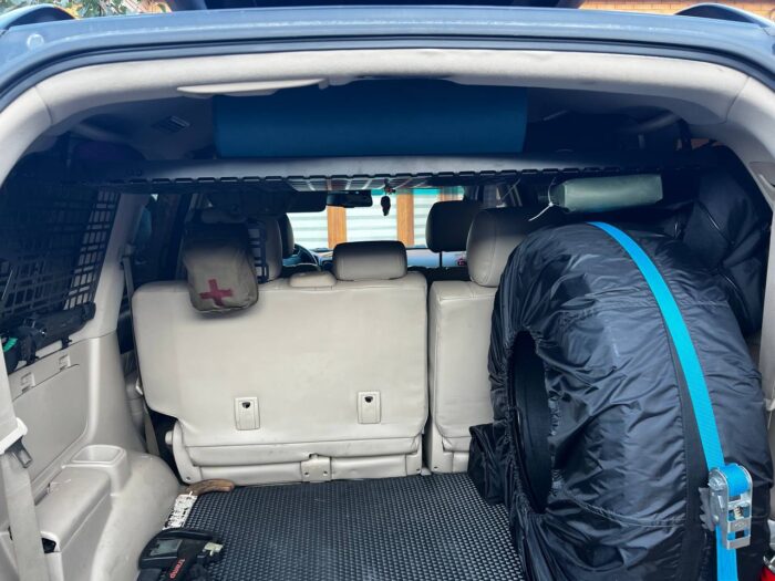 Кронштейн запасного колеса в багажник Toyota Land Cruiser Prado 120, Lexus GX470 - Зображення 9
