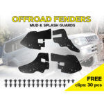 Комплект посиленого брудозахисту моторного відсіку з набором кліпс для Toyota 4Runner G3 180 (1996-2002) - Зображення 2