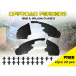 Комплект посиленого брудозахисту моторного відсіку з набором кліпс для Mitsubishi Pajero Sport G3 (2014-т.ч.) - Зображення 2