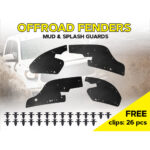 Комплект посиленого брудозахисту моторного відсіку з набором кліпс для Toyota Tundra Sequoia G2 (2006-2017) - Зображення 2