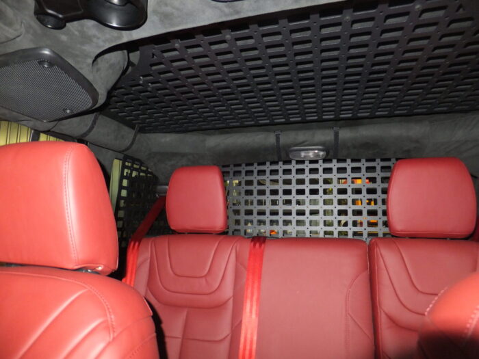 Molle (Молле) панель під стелю над заднім рядом для Jeep Wrangler JK/JL/TJ - Зображення 4