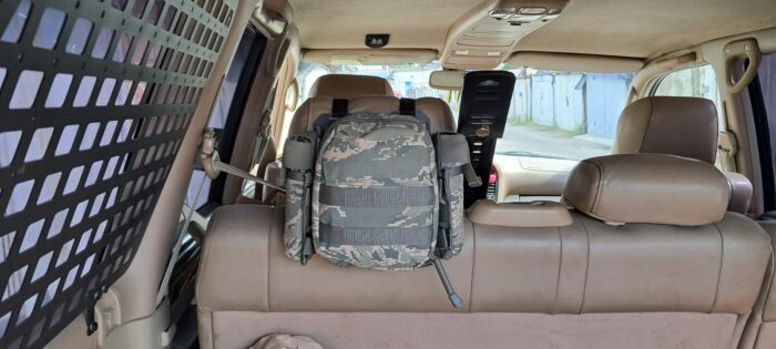 Універсальна Молле (Molle) панель на підголівник. Платформа 21х16 см - Зображення 6