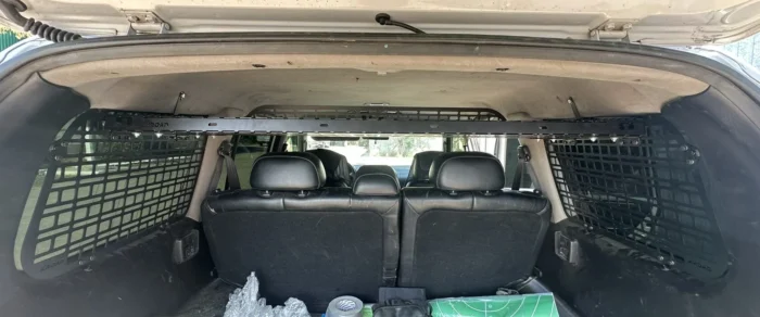 Модульна система зберігання Molle (Молле) для вікон багажника Hyundai Terracan - Зображення 9