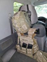 Вішак для бронежилета з універсальним кріпленням за підголівник - Зображення 10