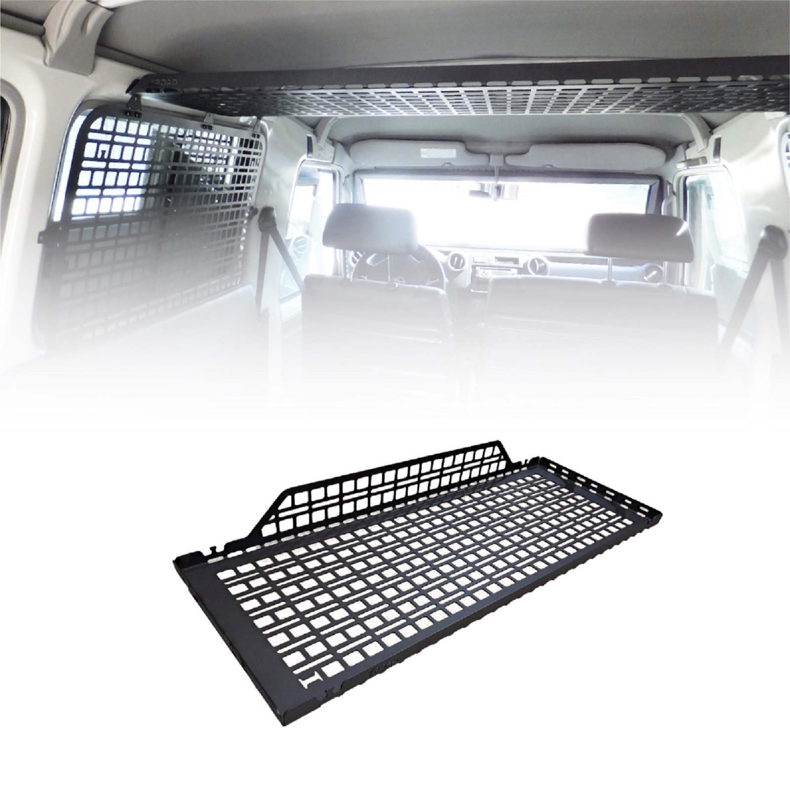 hiace-rozetka_polka-1 Полиця в багажник для Toyota Hiace - Зображення 1