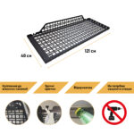 Полиця під стелю у багажник Mitsubishi Pajero Sport 1 (1998-2008) - Зображення 3