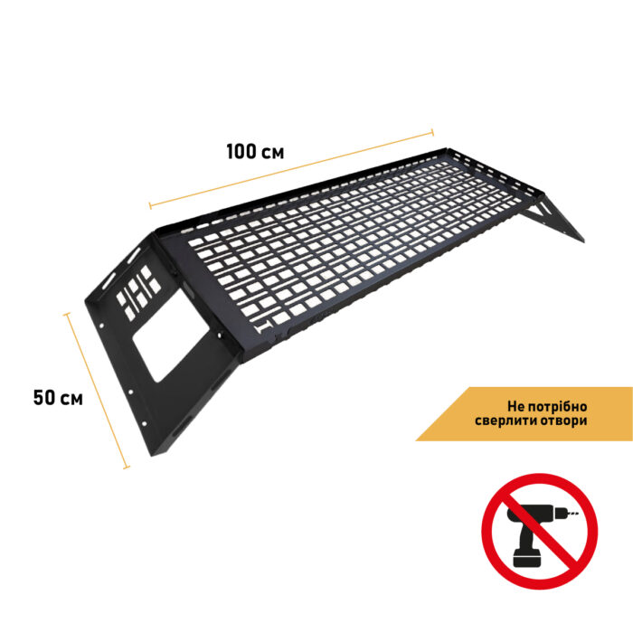 Полиця в багажник Jeep Wrangler JK/JL/TJ - Зображення 3