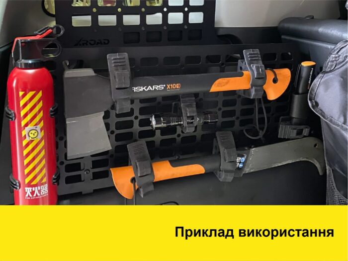 Модульна система зберігання Molle (Молле) для вікон багажника Mercedes ML W163 (1997-2005) - Зображення 6