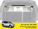 Полиця під стелю в багажник Mercedes ML W163 (1997-2005) - Зображення 2