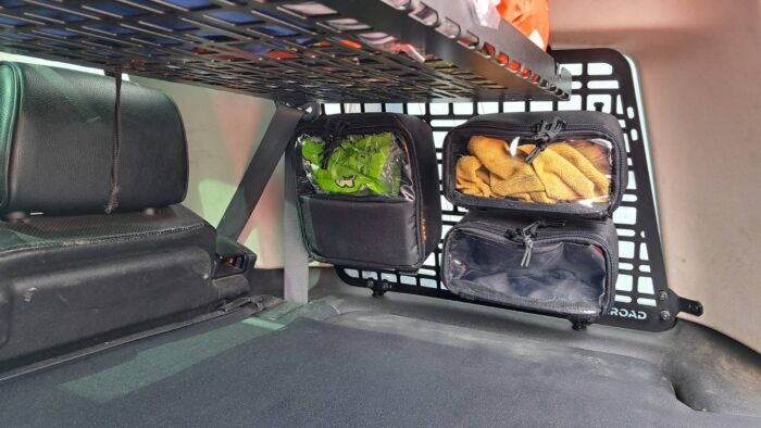 Модульна система зберігання Molle (Молле) для вікон багажника Land Rover Discovery 1 / 2 - Зображення 10