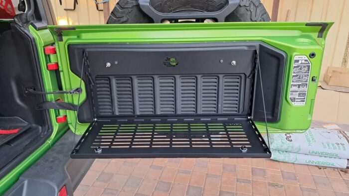 Відкидний стіл на двері багажника Jeep Wrangler JL/JK - Зображення 6