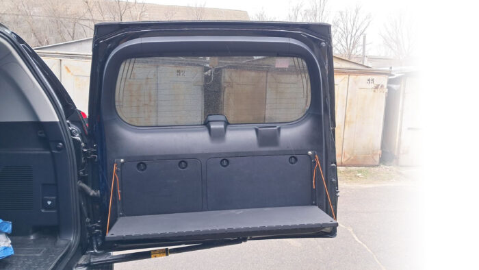Відкидний стіл на двері багажника Toyota Land Cruiser Prado 150/Lexus GX 460, довгий - Зображення 19