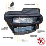 Термосумка-органайзер на вікно багажника Mitsubishi Pajero G4 (2006-2021) - Зображення 4