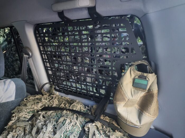 Модульна система зберігання Molle (Молле) для вікон багажника Toyota Land Cruiser Prado 90 - Зображення 4