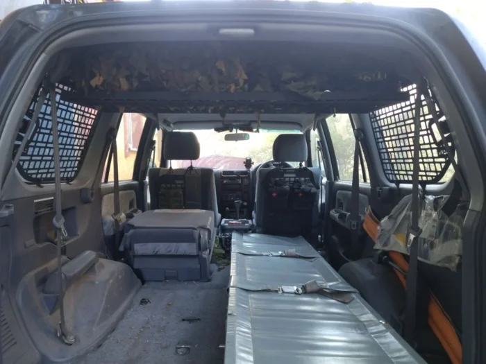 Модульна система зберігання Molle (Молле) для вікон багажника Toyota Land Cruiser Prado 90 - Зображення 7
