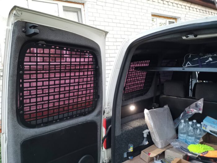 Модульна система зберігання Molle (Молле) для вікон багажника Volkswagen Caddy (2003-2020) - Зображення 8