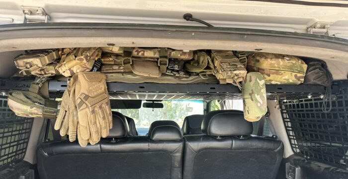 Модульна система зберігання Molle (Молле) для вікон багажника Land Rover Freelander L314 (1997-2006) - Зображення 5