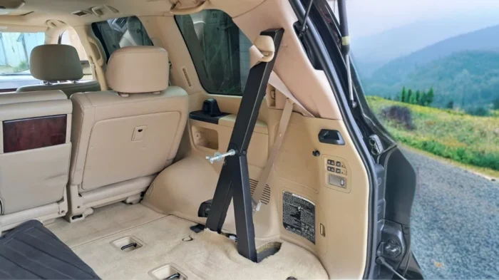 Кронштейн запасного колеса в багажник Lexus LX570 - Зображення 3