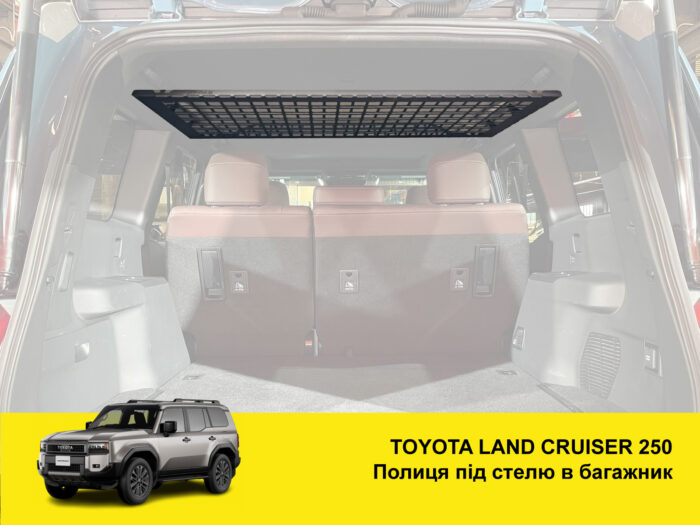 Полиця під стелю в багажник Toyota Land Cruiser Prado 250 / Lexus GX550 - Зображення 2