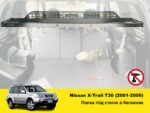 Полиця під стелю в багажник Nissan X-Trail T30 (2001-2008) - Зображення 2