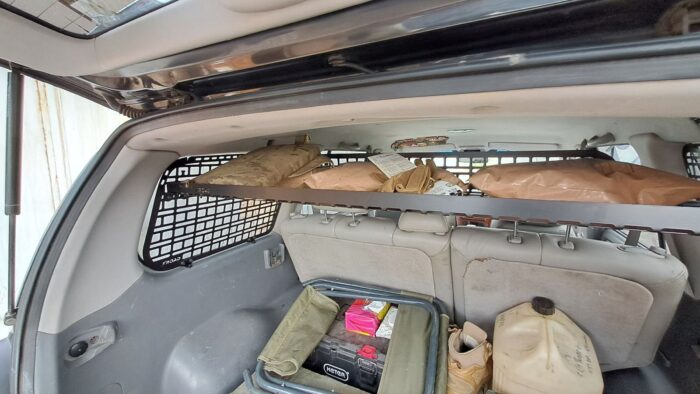 Модульна система зберігання Molle (Молле) для вікон багажника Land Rover Freelander L314 (1997-2006) - Зображення 7