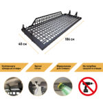 Полиця під стелю в багажник Toyota Land Cruiser Prado 250 / Lexus GX550 - Зображення 3