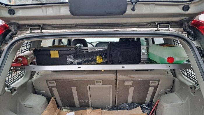 Модульна система зберігання Molle (Молле) для вікон багажника Nissan X-Trail T30 (2001-2008) - Зображення 3