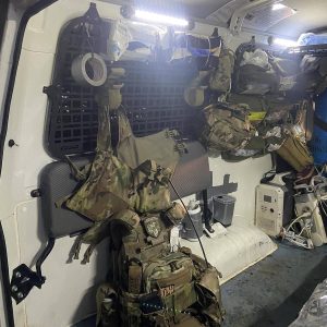 Модульна система зберігання Molle (Молле) для вікон багажника Toyota Land Cruiser 78