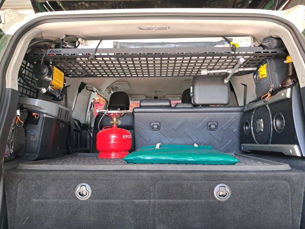 Молле-панель для вікон багажника Toyota FJ Cruiser