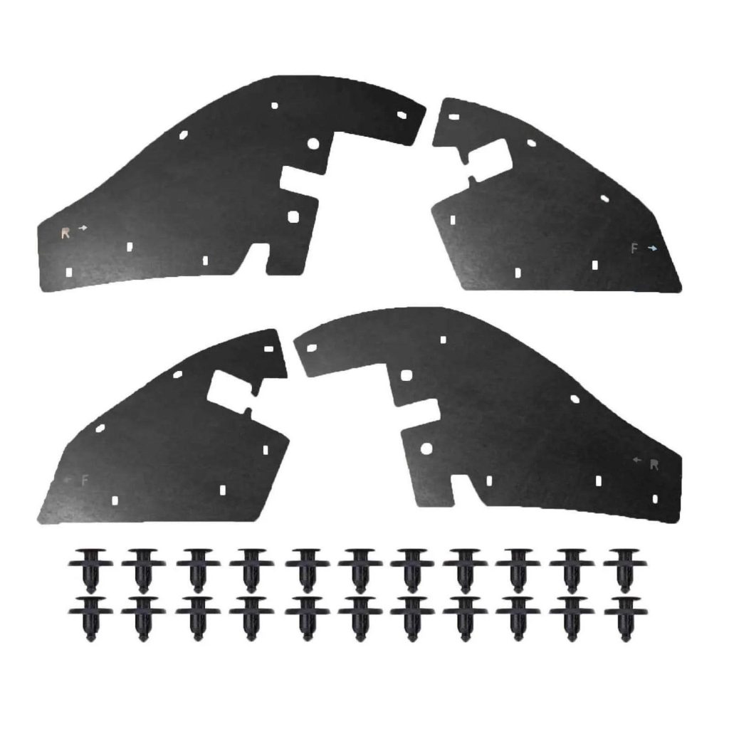 Комплект офроудних пильників моторного відсіку з набором кліпс для Toyota Tacoma