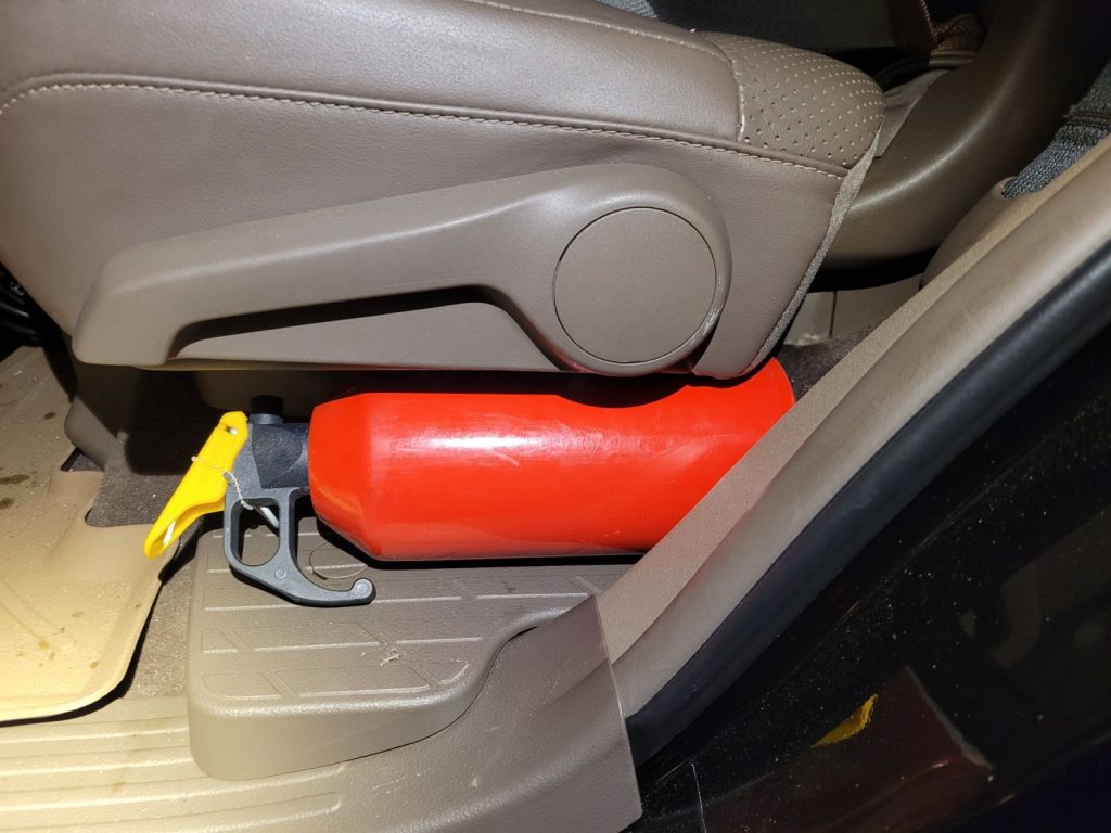 Кріплення для вогнегасника Toyota Land Cruiser Prado 120/150, Lexus GX470/GX460