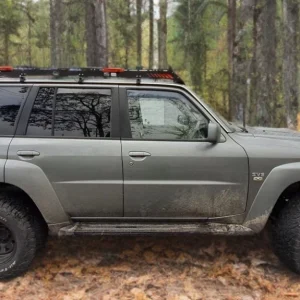 Експедиційний багажник на дах із водостоком для Nissan Patrol Y61