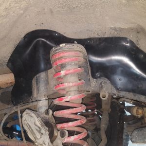 Комплект посиленого брудозахисту моторного відсіку з набором кліпс для Toyota Land Cruiser 80